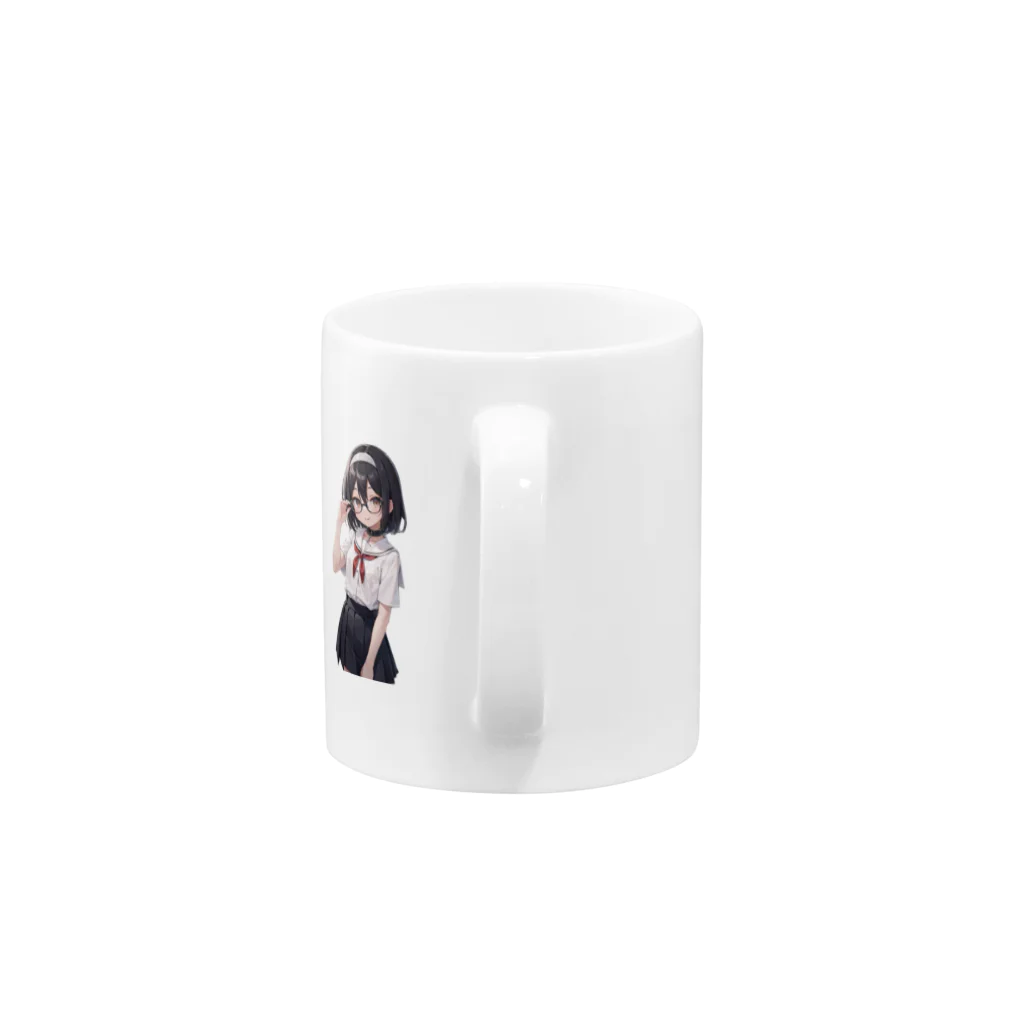 まとばっくすの里華 Mug :handle