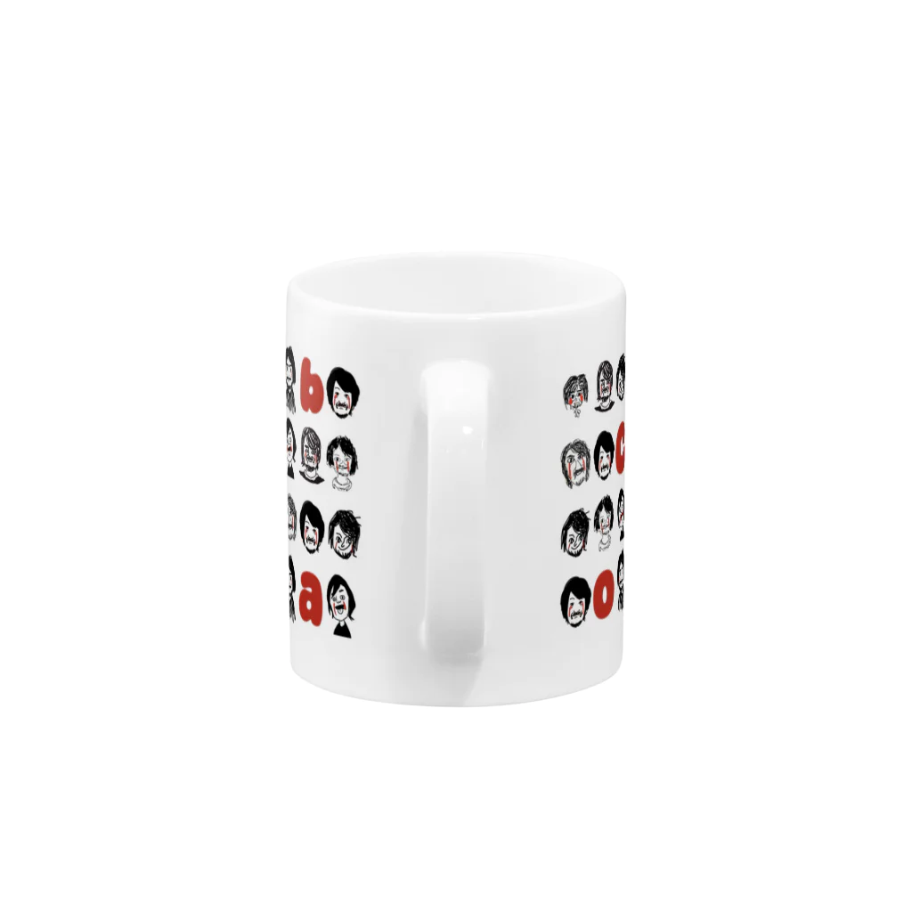 OTOMODACHI shopのcoba goods Mug :handle