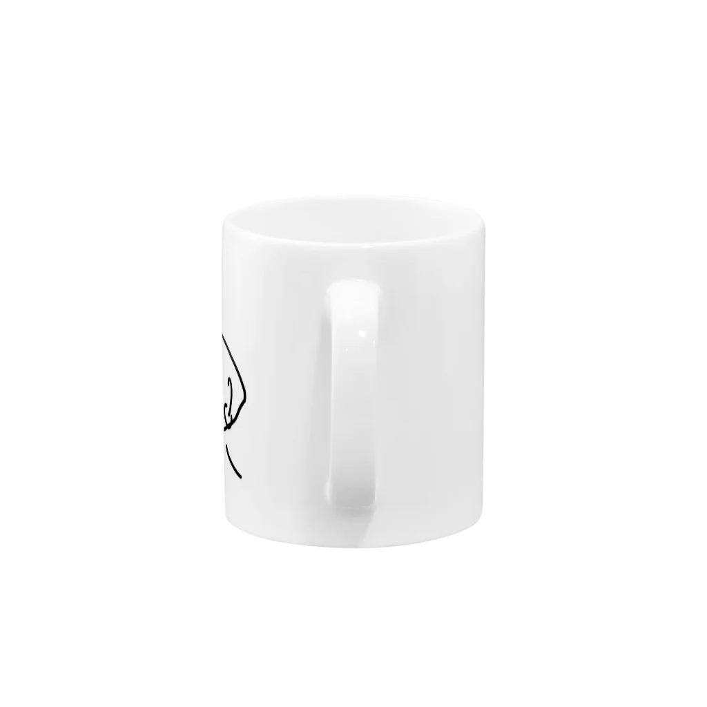 林檎の横顔 Mug :handle