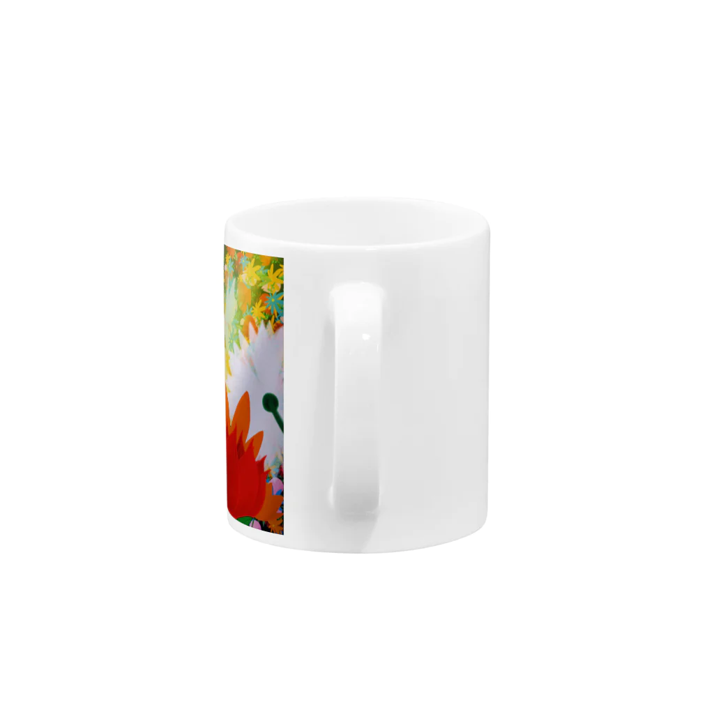 haa-taのお花畑で願う Mug :handle