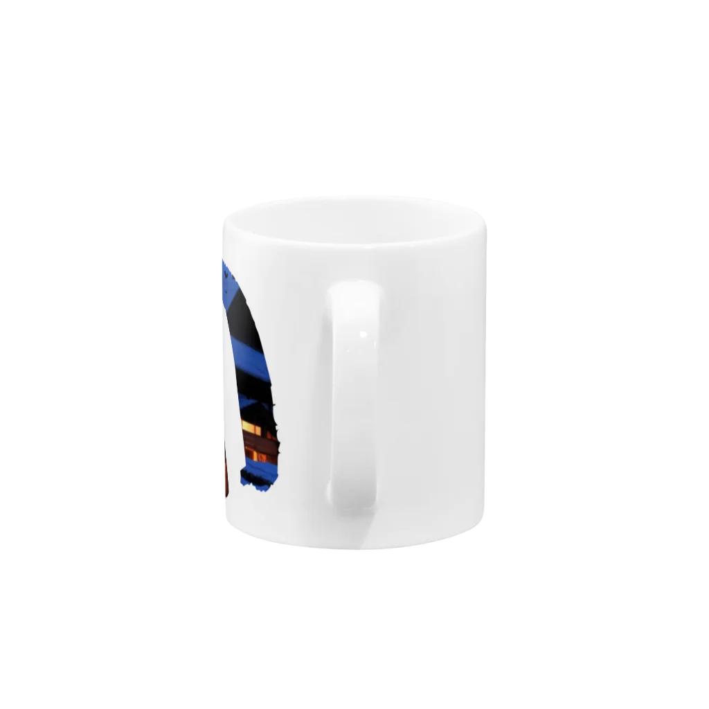 Koh Suzukiの洞 -dou- Mug :handle