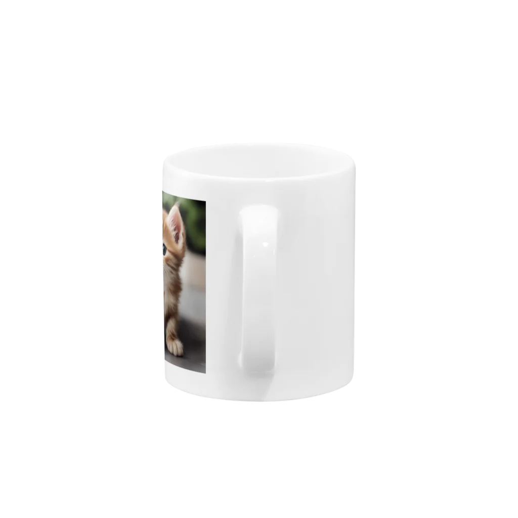 Archangeの茶トラのチャチャ Mug :handle