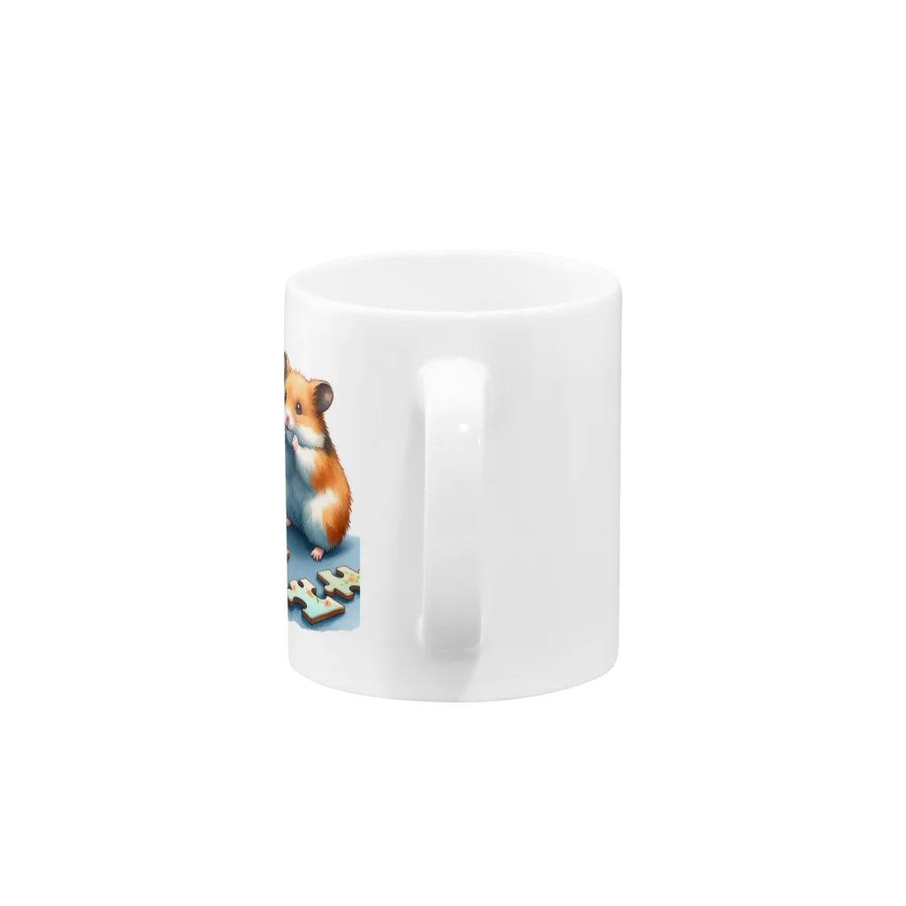 えほんのふんわりぺーじのクルミの失敗から学ぶ Mug :handle