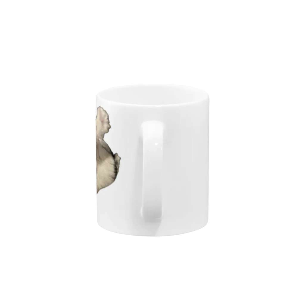 駐車場の猫寝 Mug :handle