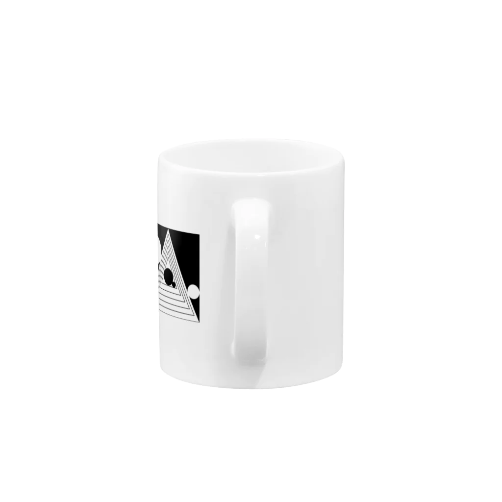 Friendly ChaosのデザインC(Moon Stone) Mug :handle