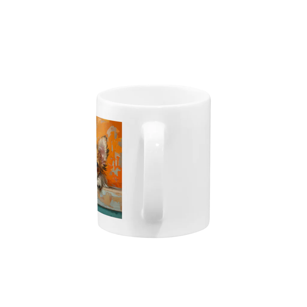 AQUAMETAVERSEの可愛いワンコ Marsa 106 Mug :handle