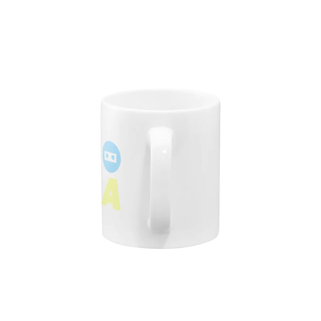 KAPPANGのKAPPANGオリジナルブランド「nimja.spring」 Mug :handle