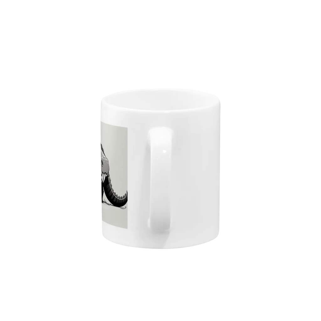 gogodiggerのワニバラ Mug :handle