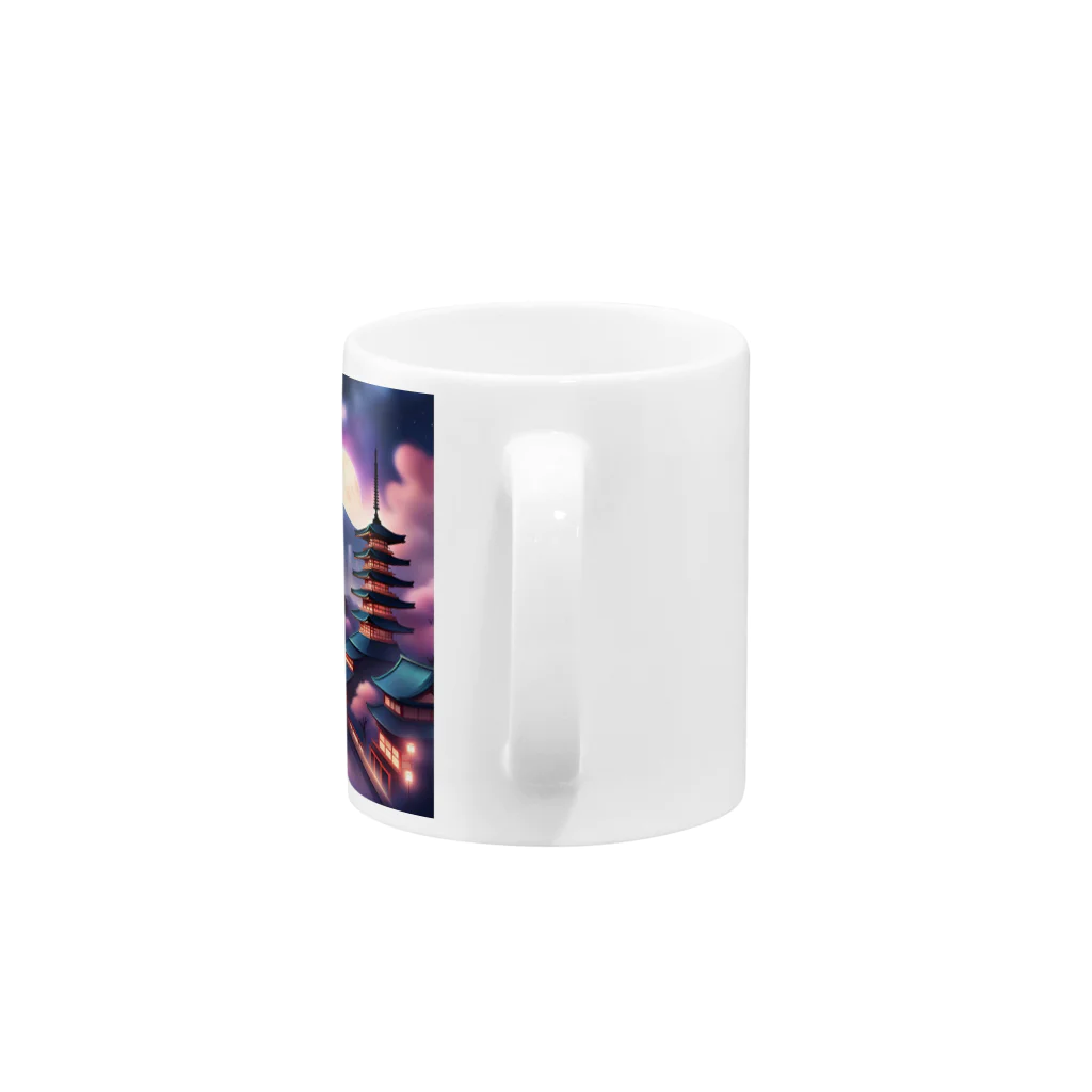 WifebearのJapan Galaxy Mug :handle