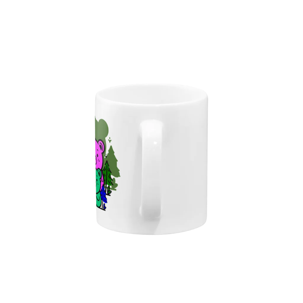 Namataのくま３ Mug :handle