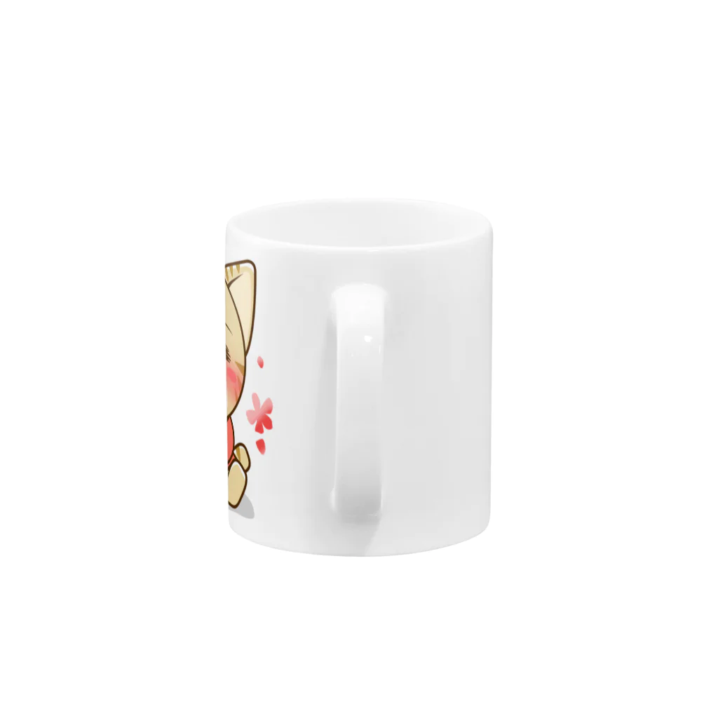 おりーぶりーぶのすずにゃん（ほわん）リクエスト品 Mug :handle