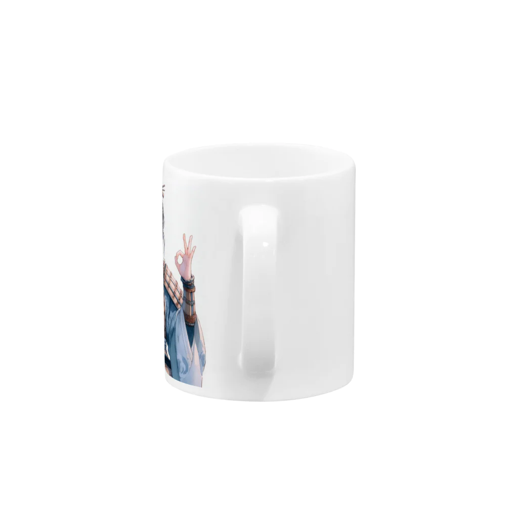 chocotamaの侍女子 Mug :handle