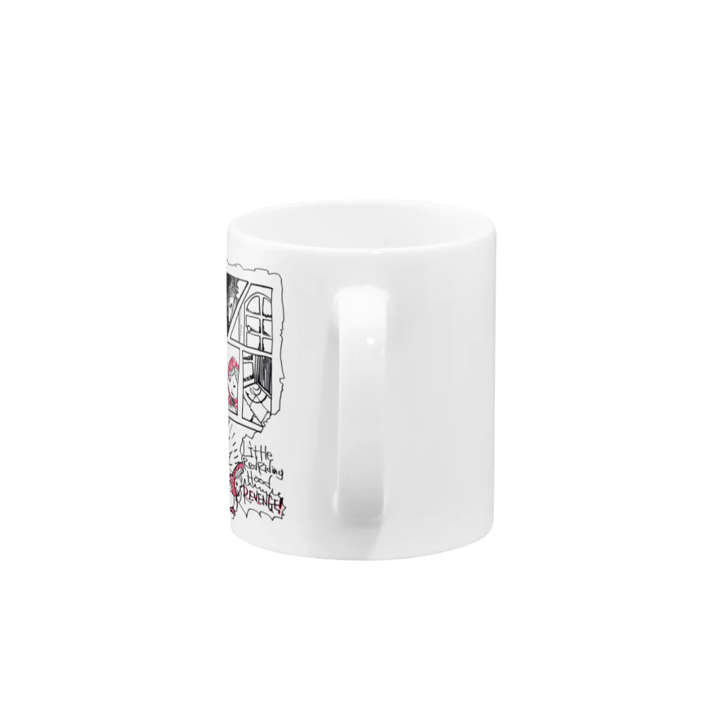 ms-gk's JUNK SHOPのAKAZUKIN3 Mug :handle