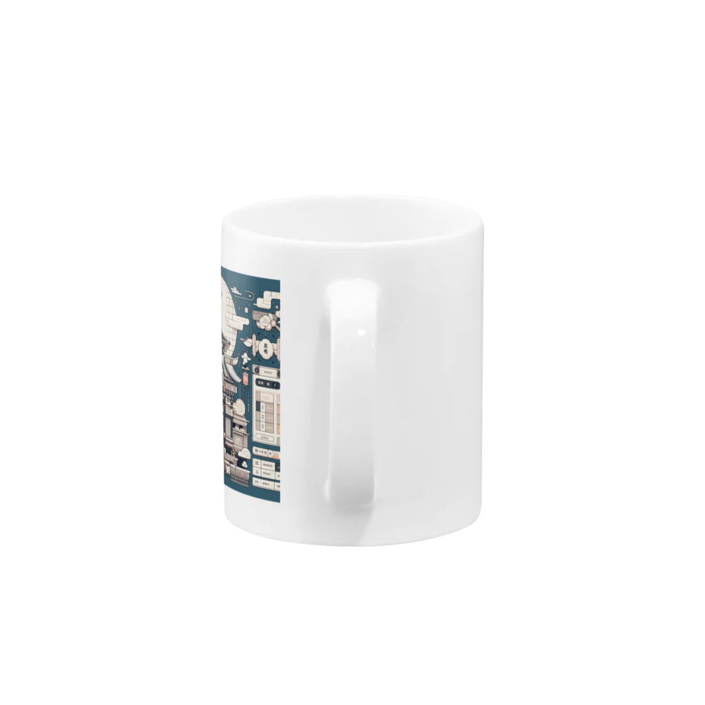 deepspeedkazumannの日出ずる国 Mug :handle