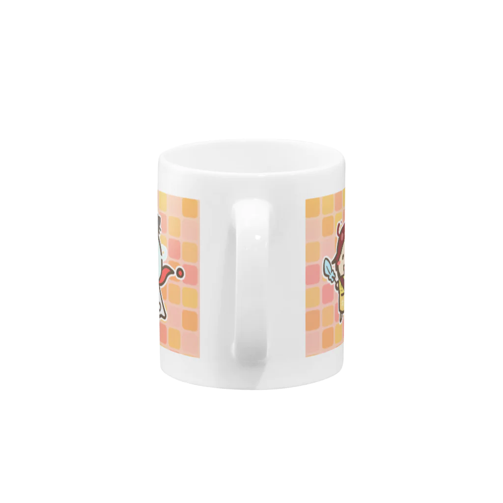 とけてるトランクわーるどのとけてる集合！マグカップ Mug :handle