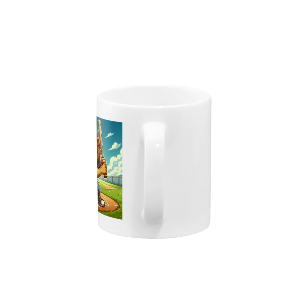 IBショップのスターライオン Mug :handle