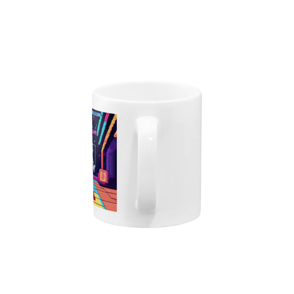 jsaofsjofaakoの宇宙船の中のダンスフロア Mug :handle