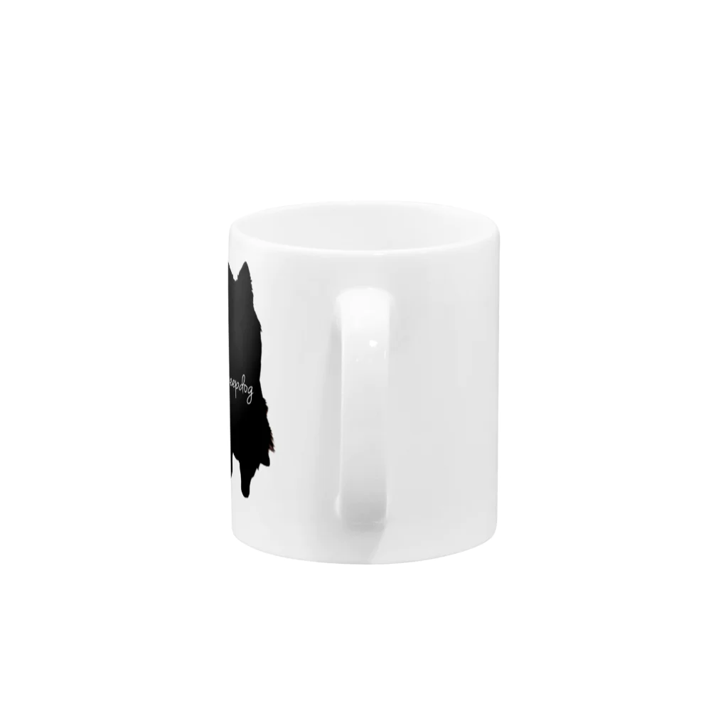 a_c0111のシェルティグッズ Mug :handle