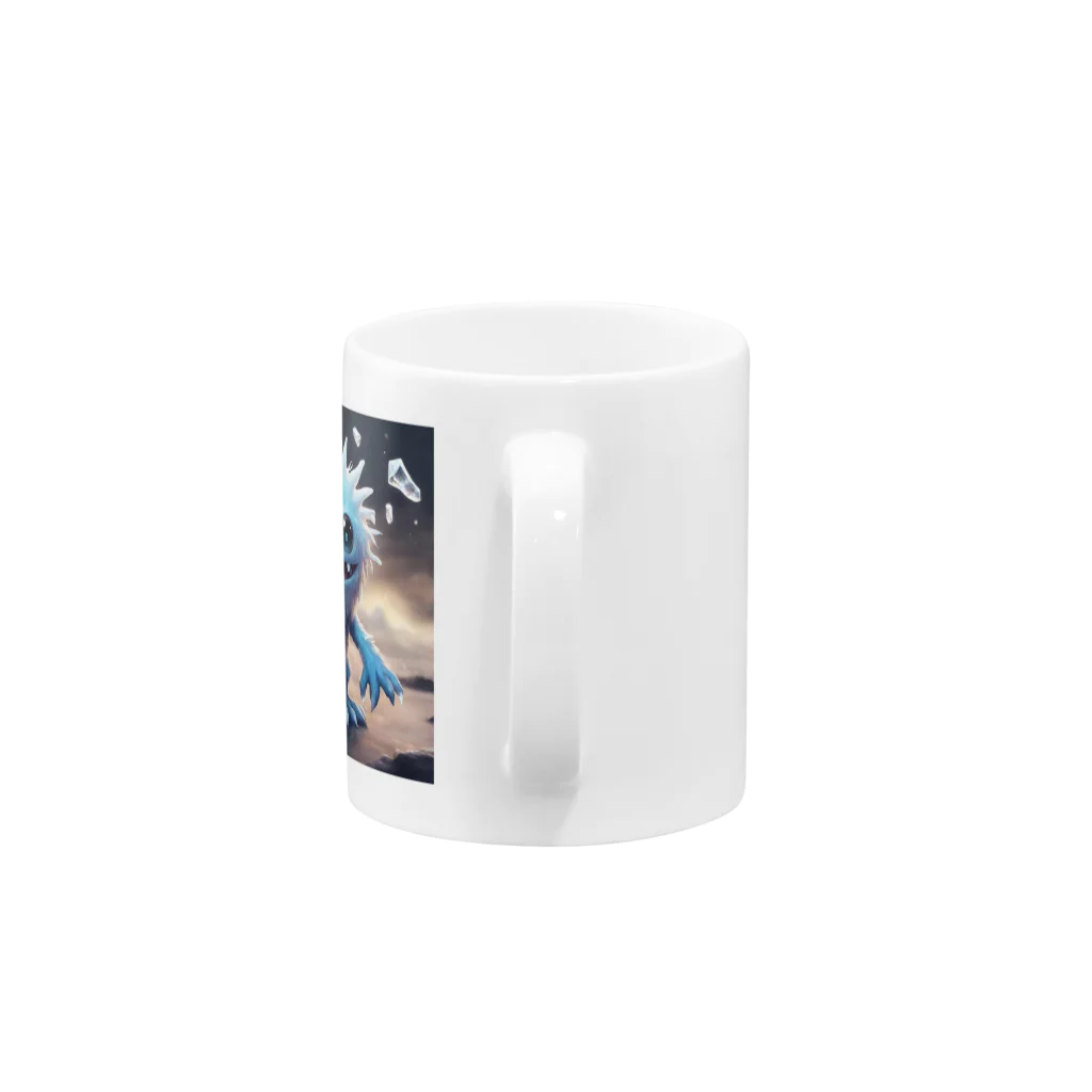 PARCY SHOPのパウエルくん Mug :handle