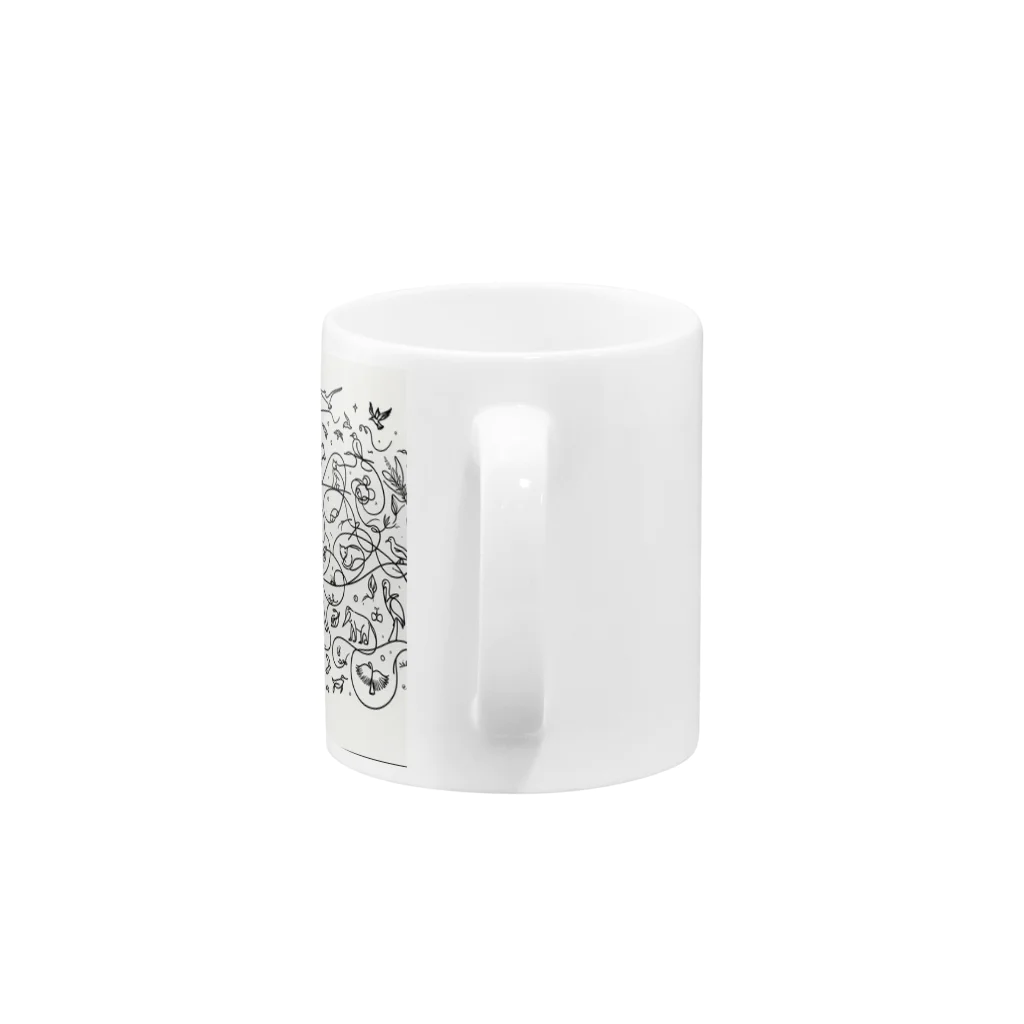 OFAFOのライフサークル Mug :handle