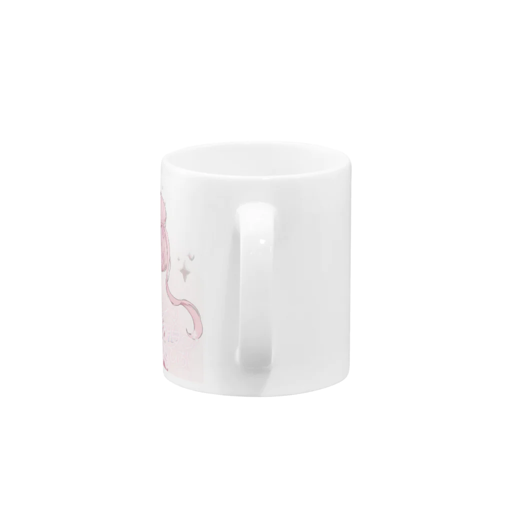 VTuber 葫白ひな Official Web Shop ⛪️🩰の葫白ひな ⛪️🩰 Mug :handle