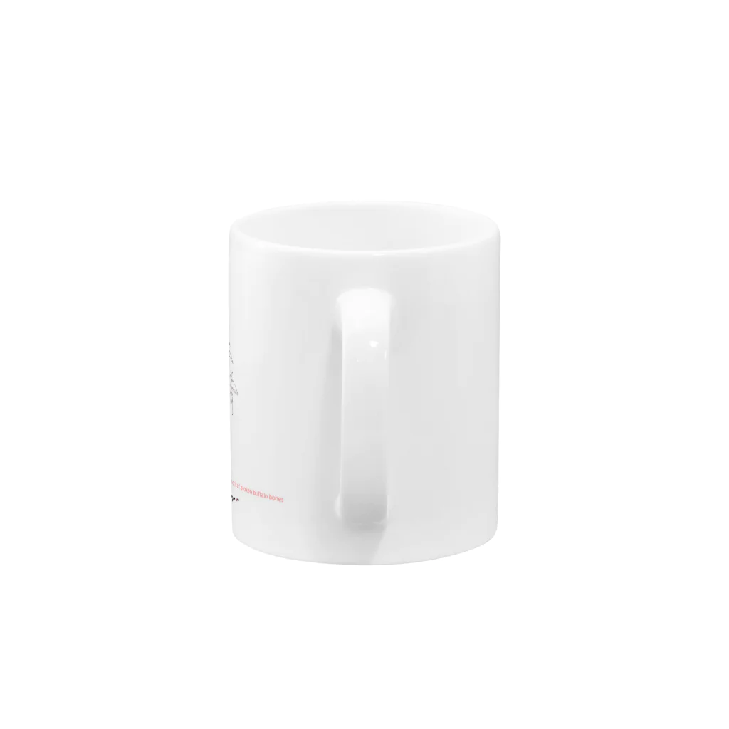 junbou’s store orderのbuffalo bone Mug :handle