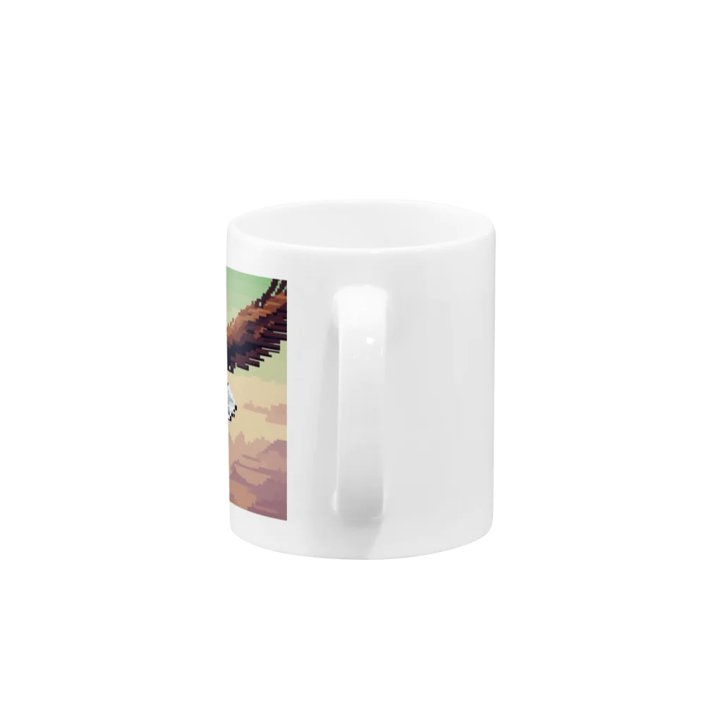 shoheiiwasaのワシ Mug :handle