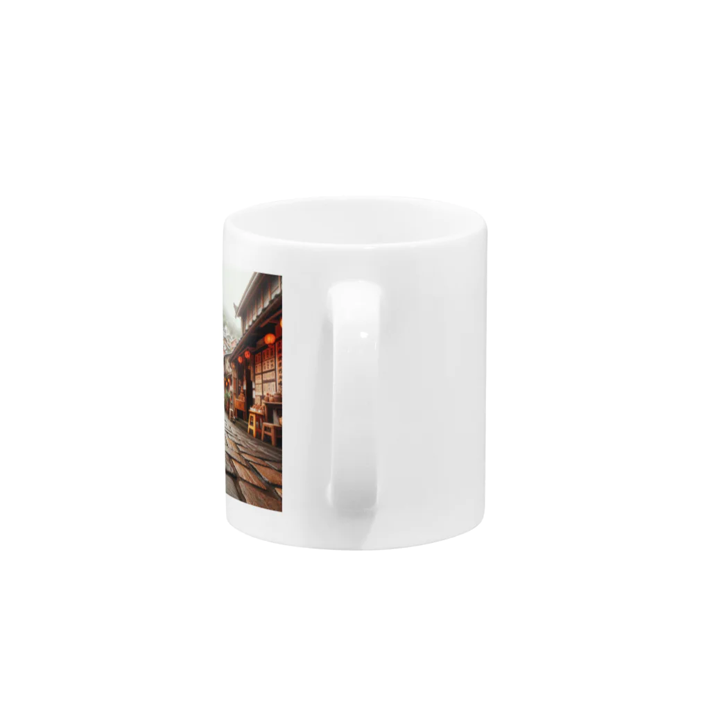 japantravelの柴犬の台湾散歩 Mug :handle