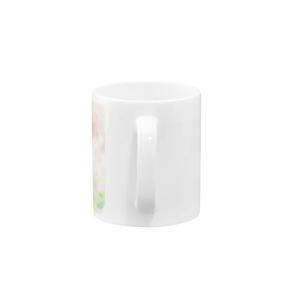 Magicalのやわらか水彩のなにか Mug :handle