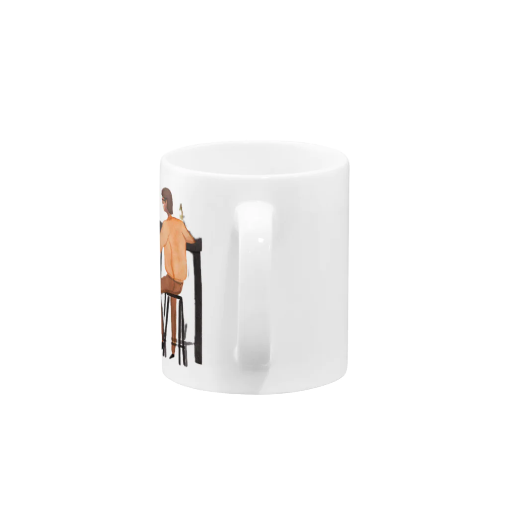 kichamanの出会い Mug :handle
