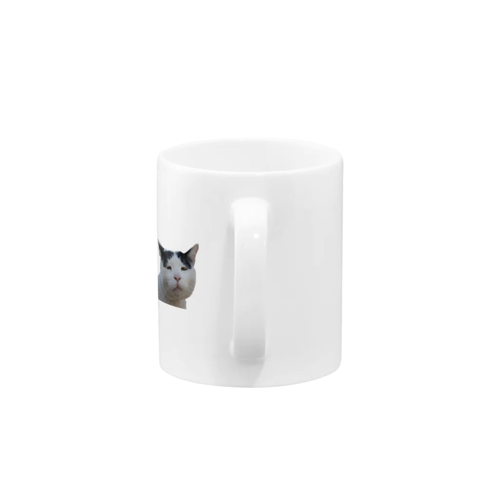fukayanのブサかわ猫　ベン Mug :handle