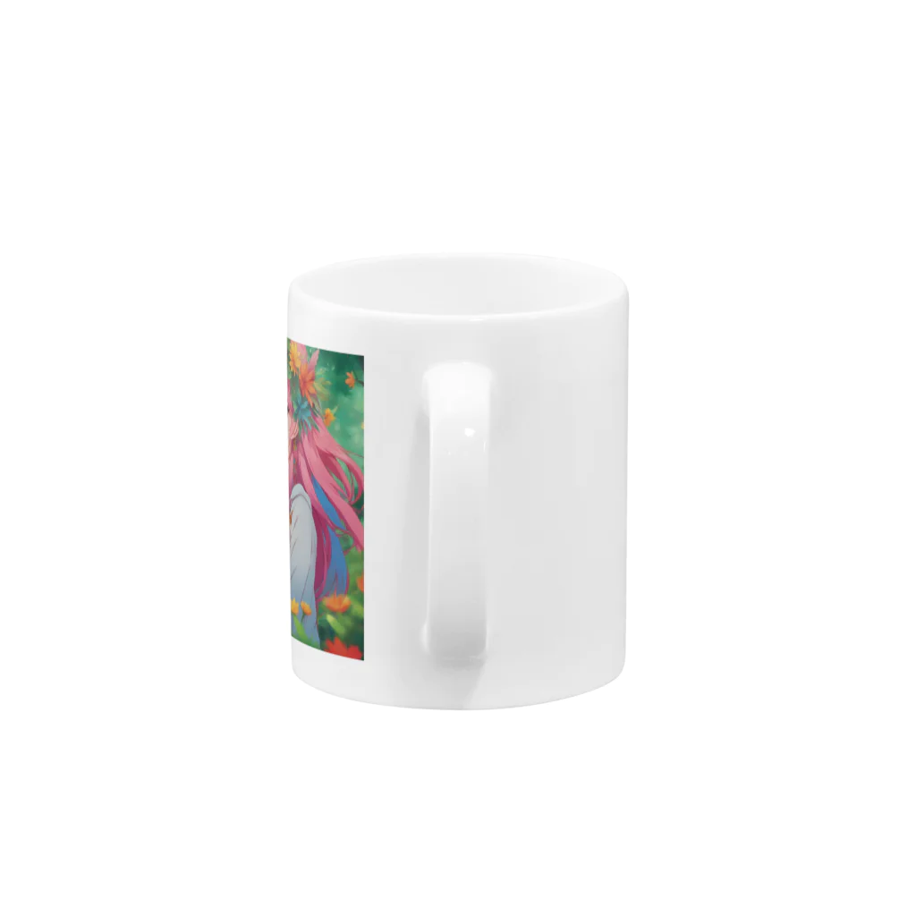 nobuo.comのボヘミアンレディ Mug :handle