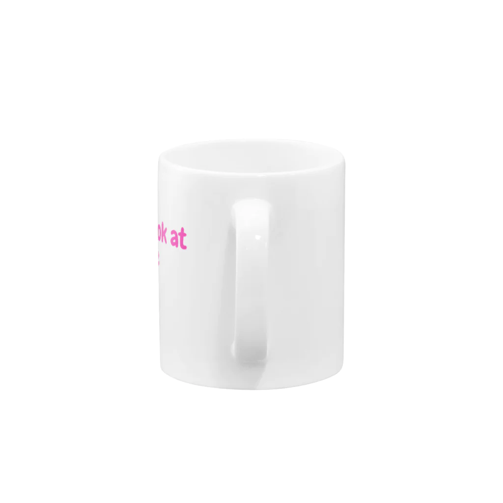 spectacular_colorsのHey, look at me Mug :handle