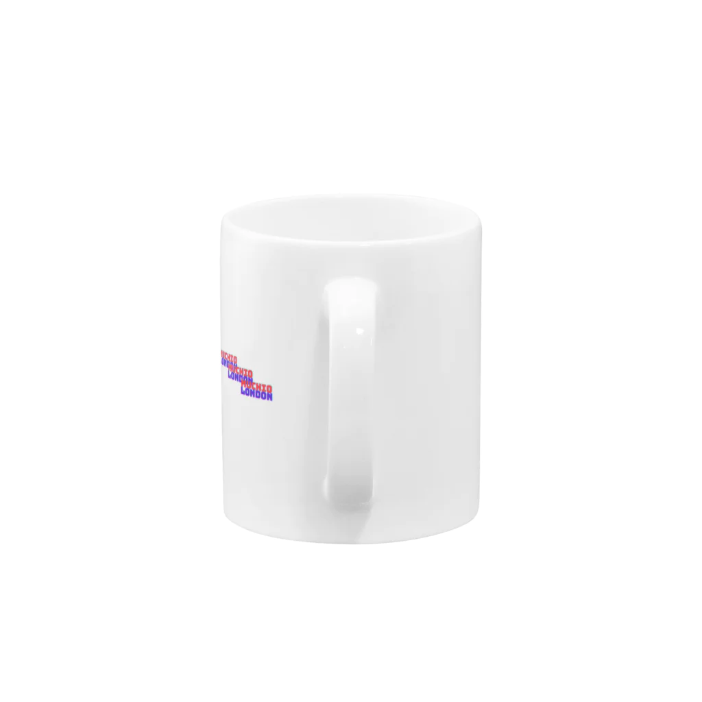 muchio-Londonのブランドロゴアイテム Mug :handle