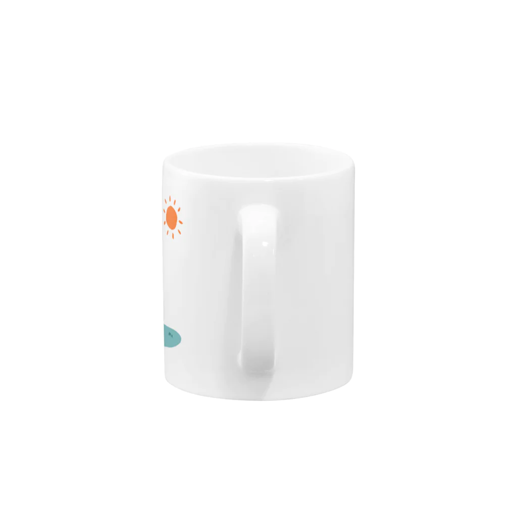 ﾊﾈｺﾊﾈのまるコロうさぱんシリーズ[6] Mug :handle