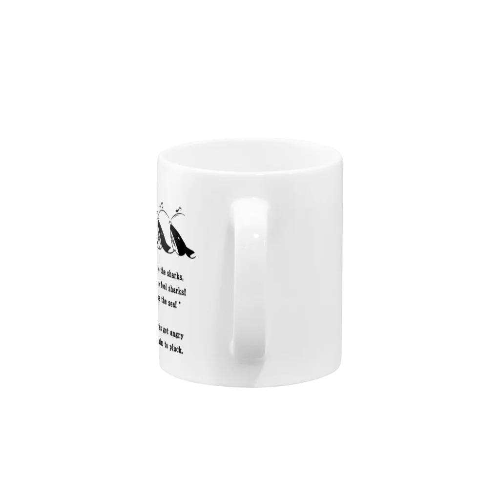 ponsukeの因幡の白ウサギ Mug :handle