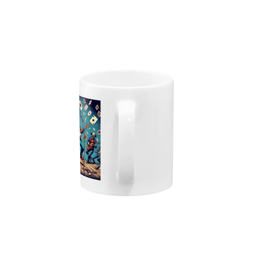 momonekokoの熱狂ピエロ Mug :handle