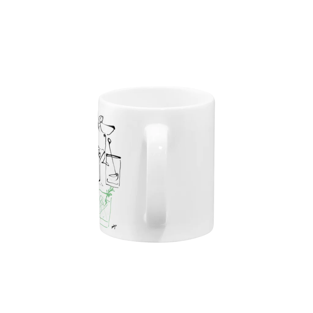 miyuki ohashi goods shopのDrinks Mug :handle