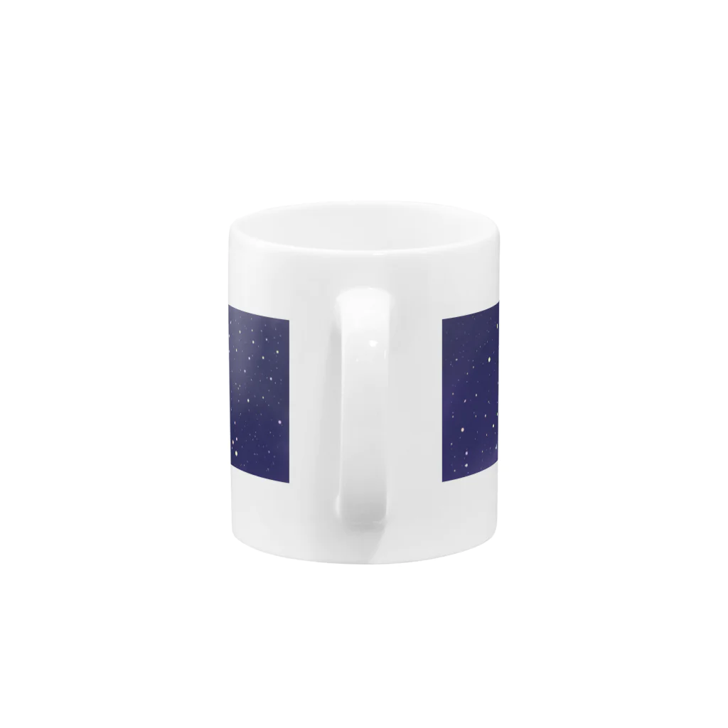 ariariの夜空を切り取る Mug :handle