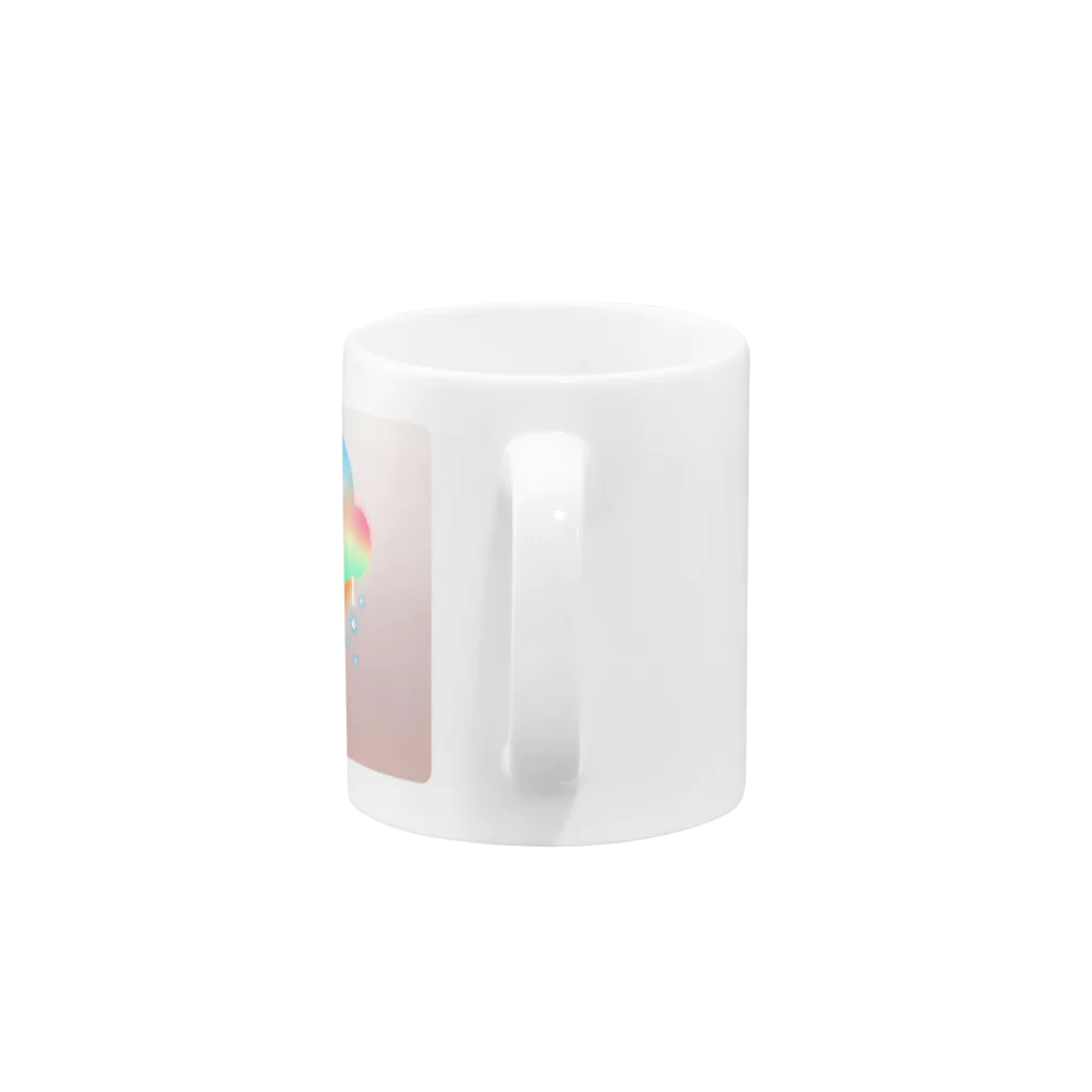 Kayoko Kの氷河ソフトクリーム Mug :handle