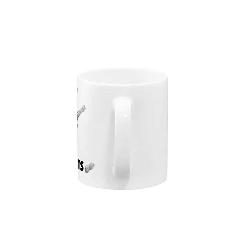 FLUFFY NUTS（フラッフィーナッツ）のFLUFFY NUTS（フラッフィーナッツ） Mug :handle