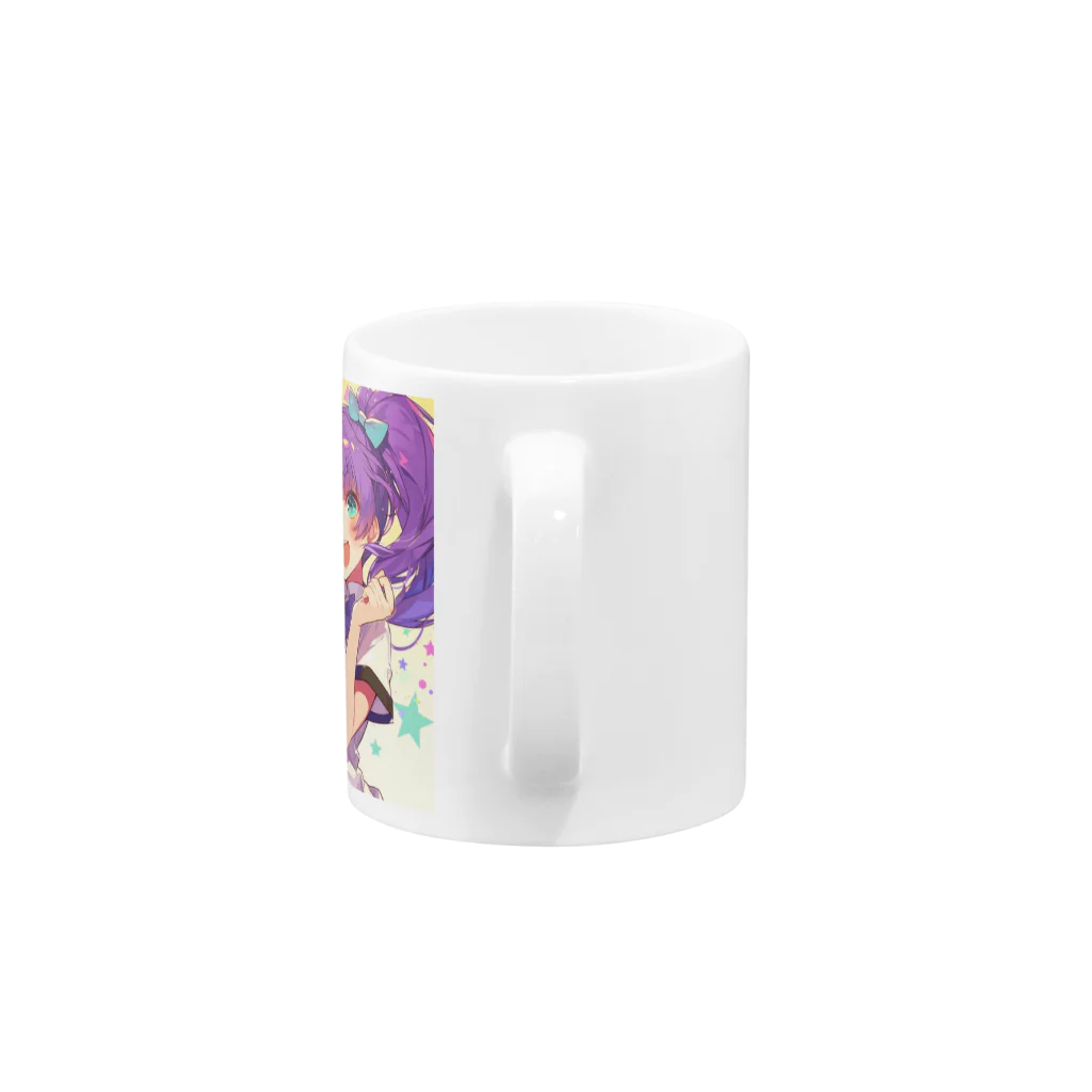 ナッツファンタジー工房のミラクルみくるちゃんのマグカップ Mug :handle