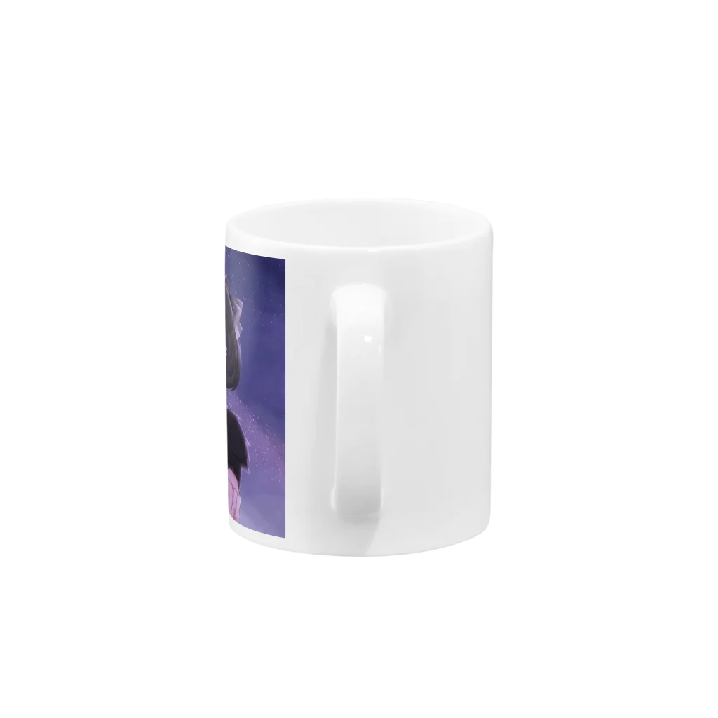 おさしみの"おさしみ"オリジナルキャラクター 【ジーナ】 Mug :handle