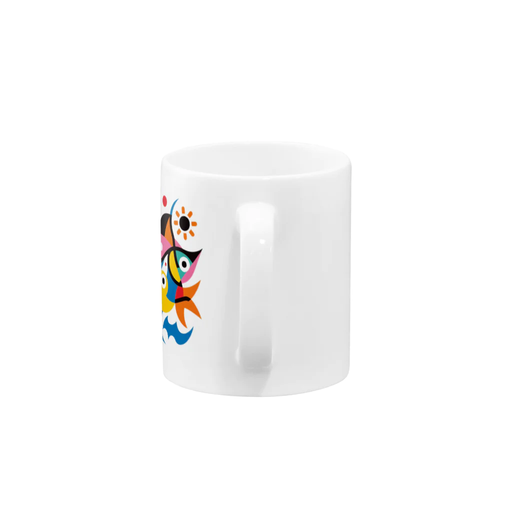 tohateの春 Mug :handle