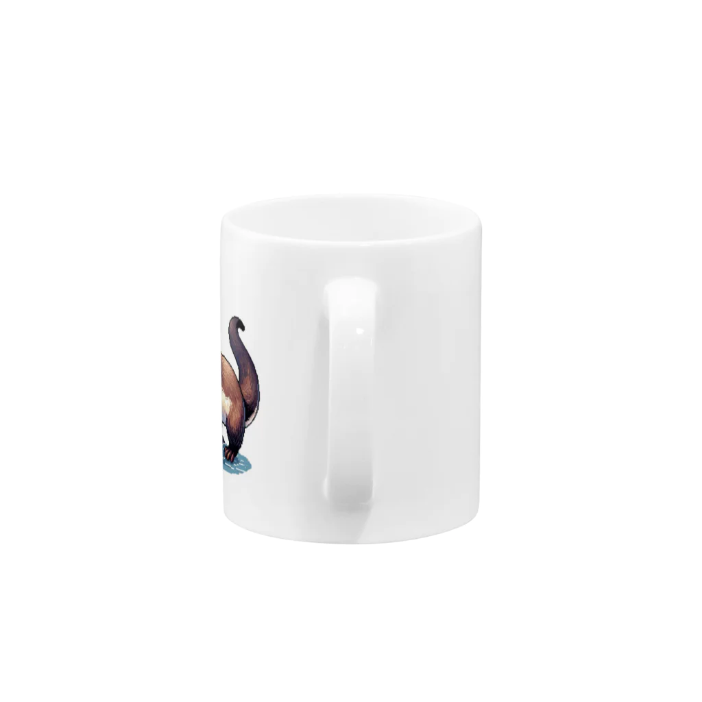 Taxのカワウソ Mug :handle