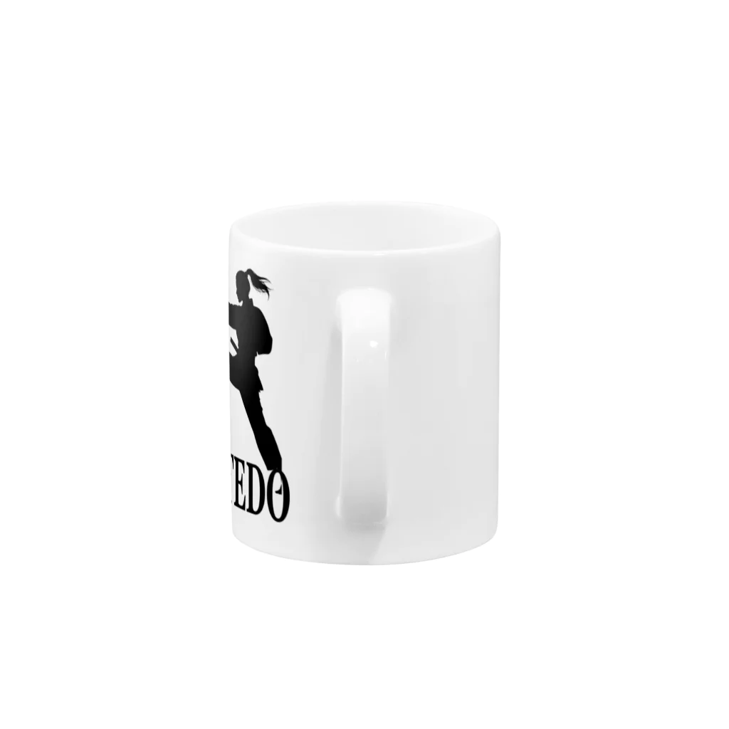 Les-Montenの空手グッズ　KARATEDO　 Mug :handle