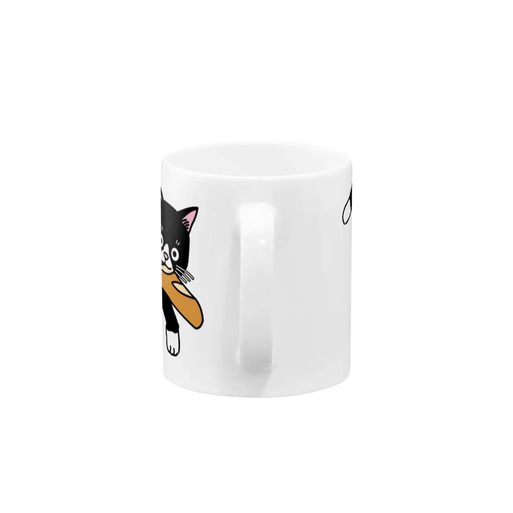 Paindepices（パンド・エピス）のパンド・エピス　ねこ Mug :handle