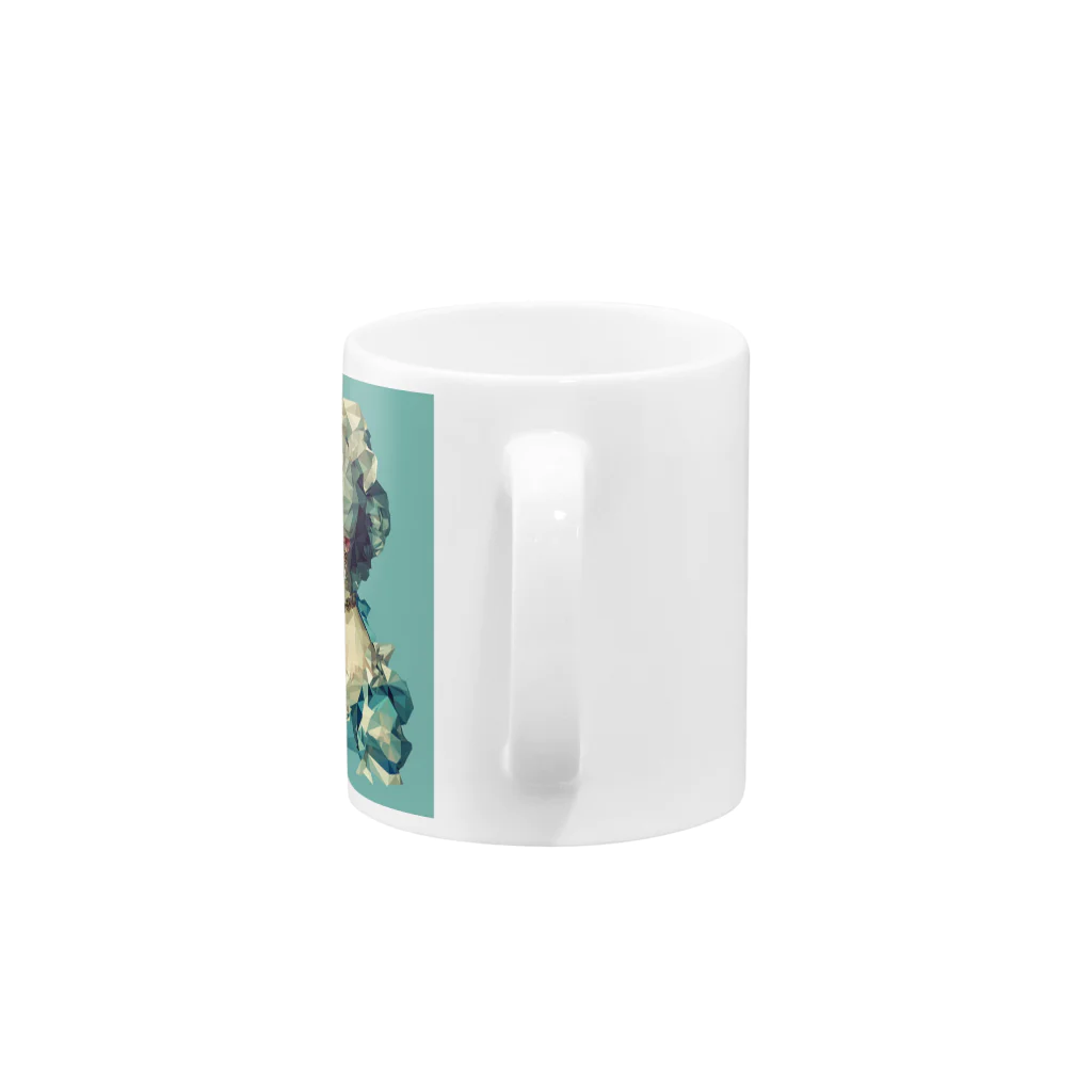 AQUAMETAVERSEの高貴な王妃　#1  Tomoe bb 2712 Mug :handle