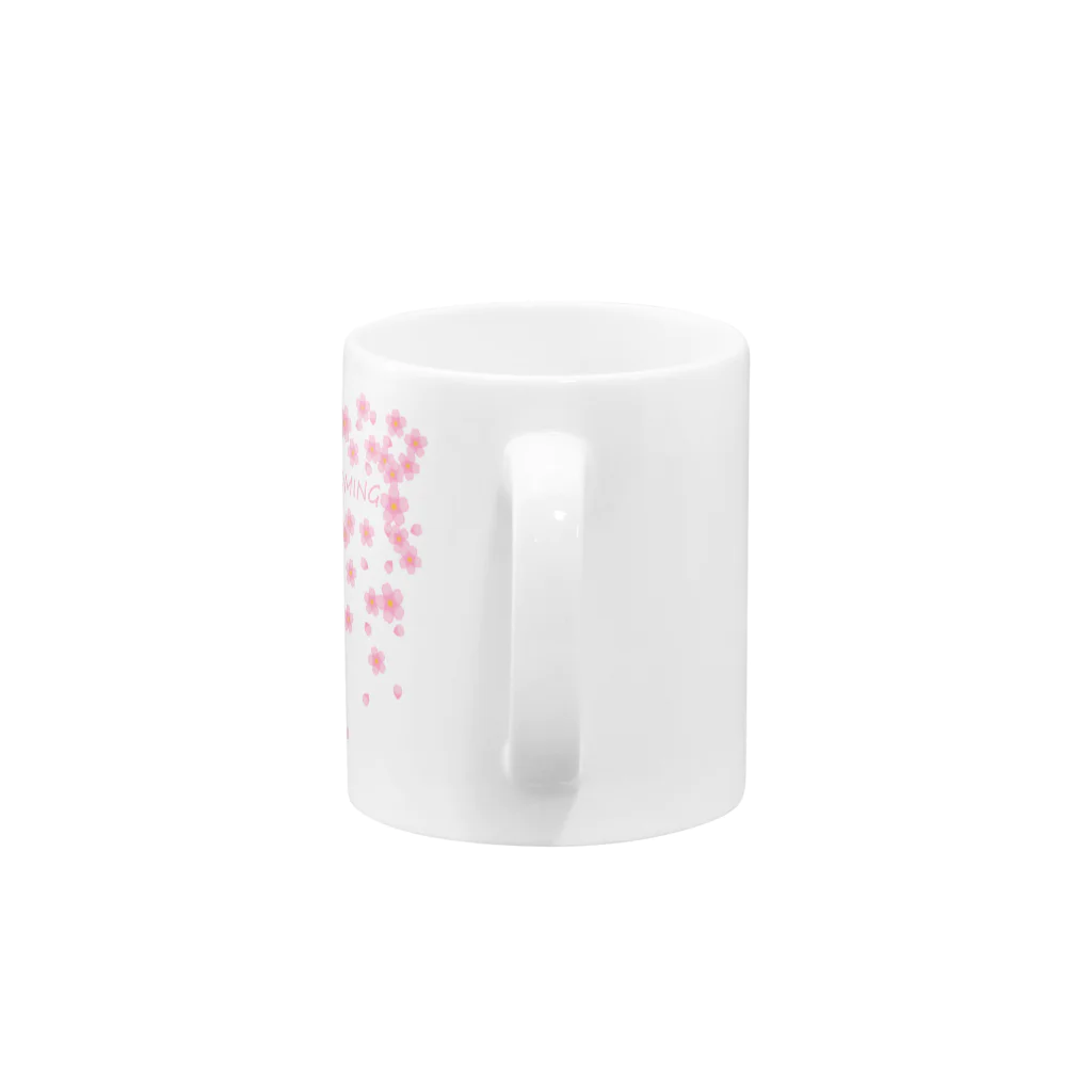 A33のHAPPY BLOOMING Mug :handle