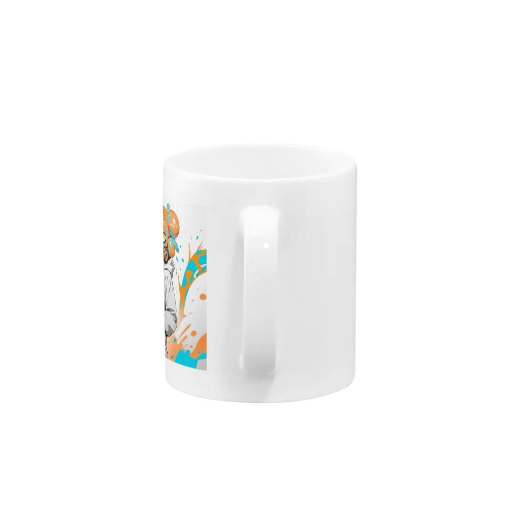 AI404のスプラッシュ Mug :handle